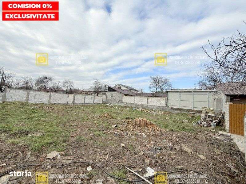 Teren liber 692mp pe strada Movilei cu utilitati bransate-4