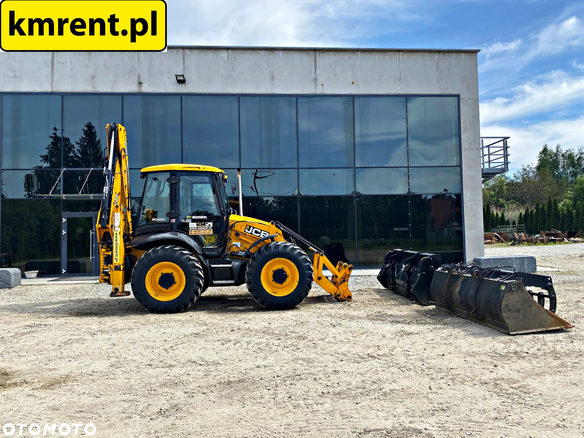 JCB 5CX KOPARKO-ŁADOWARKA  2014R. | JCB 4CX CASE 695 CAT 444 434 - 3