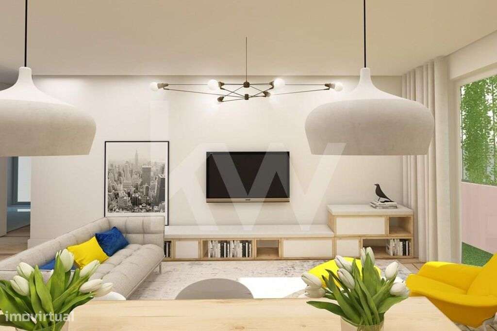 Apt Novo T1 c/Varanda, últ. piso, 800m do Term. Fluvial de Cacilhas, A - Grande imagem: 4/19