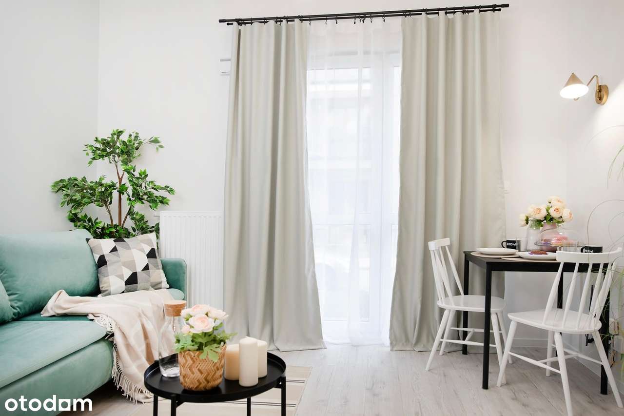 Przytulna kawalerka z BALKONEM, Zwierzęta OK, Wifi w Cenie, Coworking - Pełny obrazek: 2/11