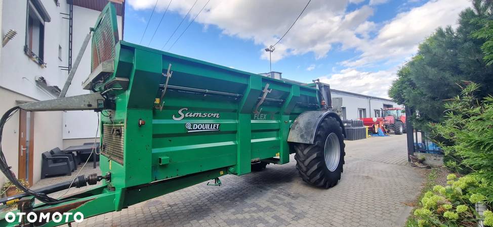 Samson FLEX 16 Import Oryginał Rozrzutnik Obornika Używany - 2