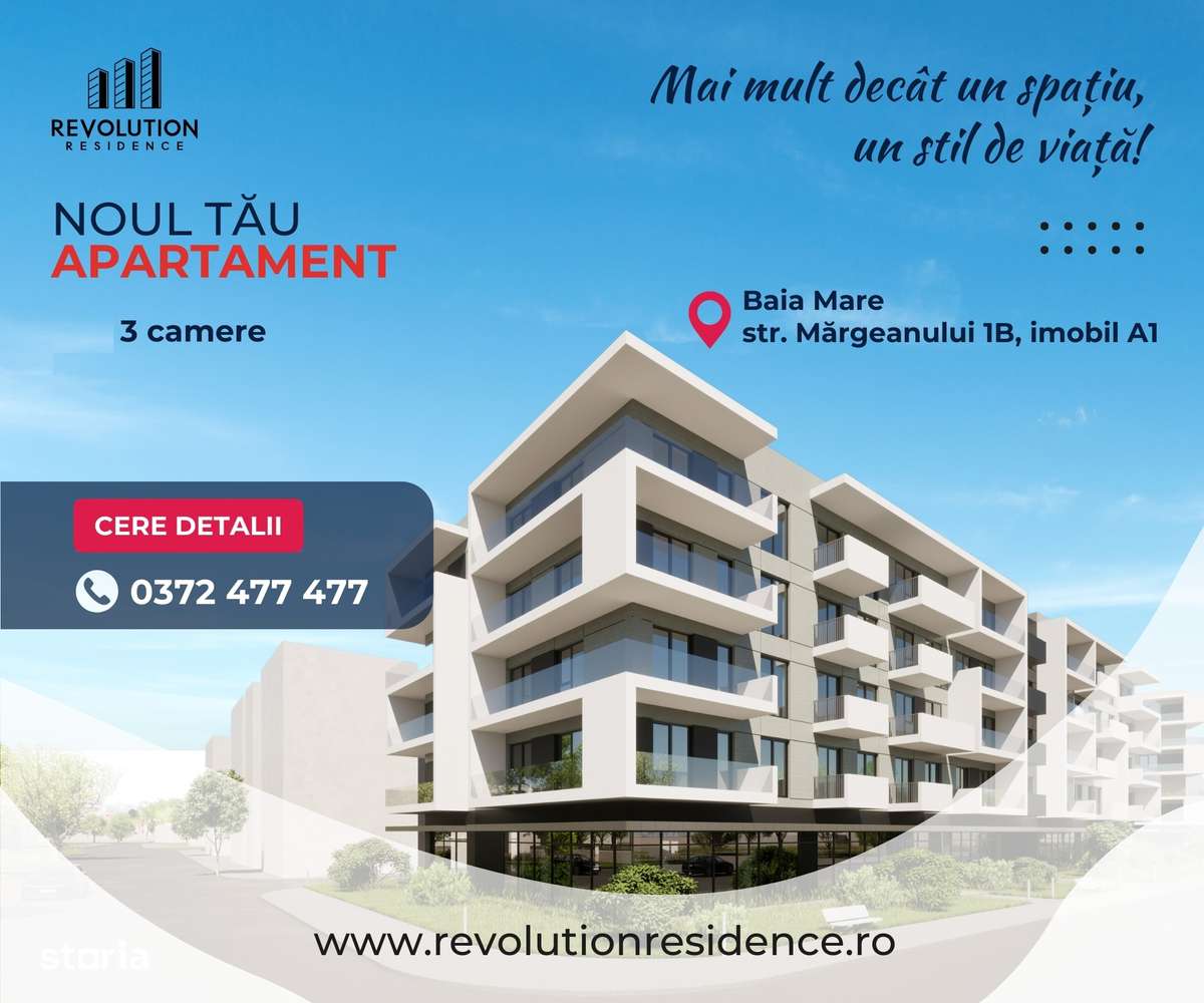 COMISION 0% - Apartamente 3 camere - Margeanului 1B-A1, Baia Mare-0
