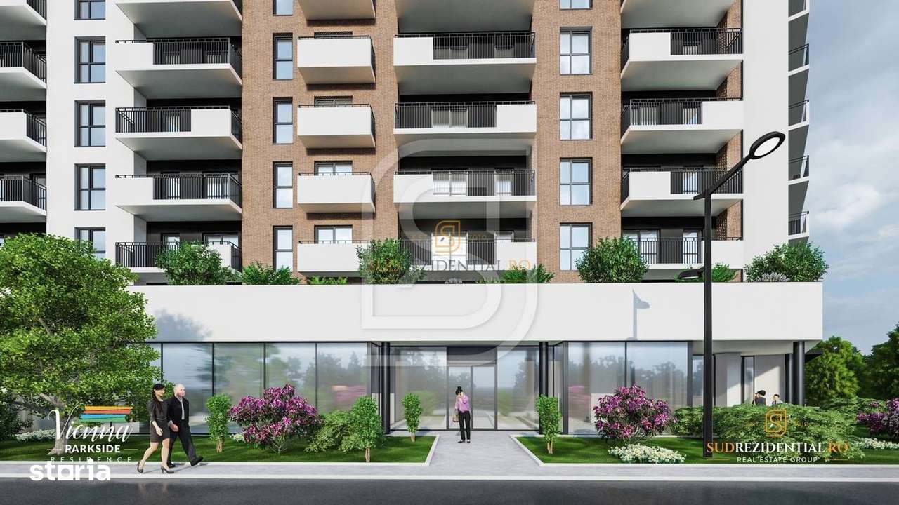 Apartament spatios cu 2 camere si balcon, bloc nou - zona Parc Tudor A - Imagine principală: 3/20