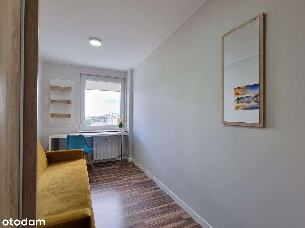 Pokój (9m2) - Duże mieszkanie (56m2) ul. Kuźnicza / Głogowska - Pełny obrazek: 3/19