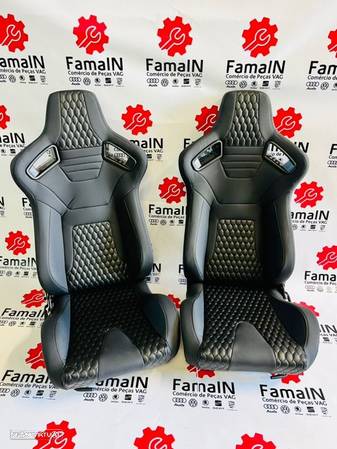 Backets universais desportivas (Mod.2024)  Estilo Recaro - 1