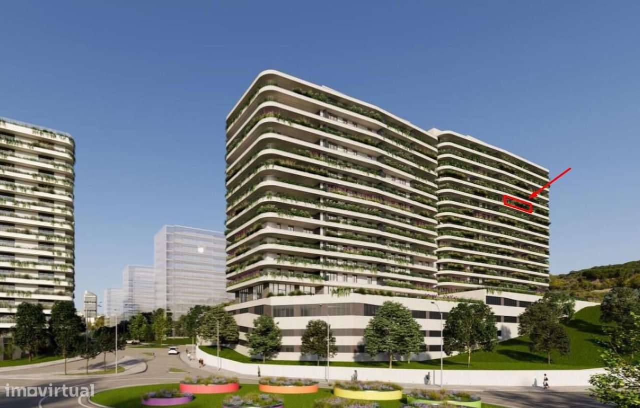 Apartamento T3 com piscina, Miraflores, Oeiras-0