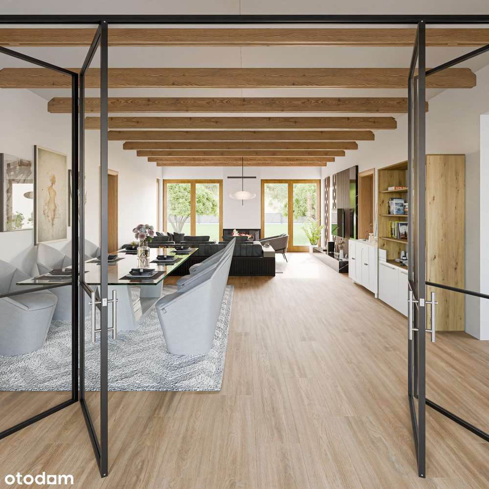 NOWA CENA Rozpoczęta budowa 157m2, parter, 3.400m2 działka, blisko S7 - Pełny obrazek: 5/7