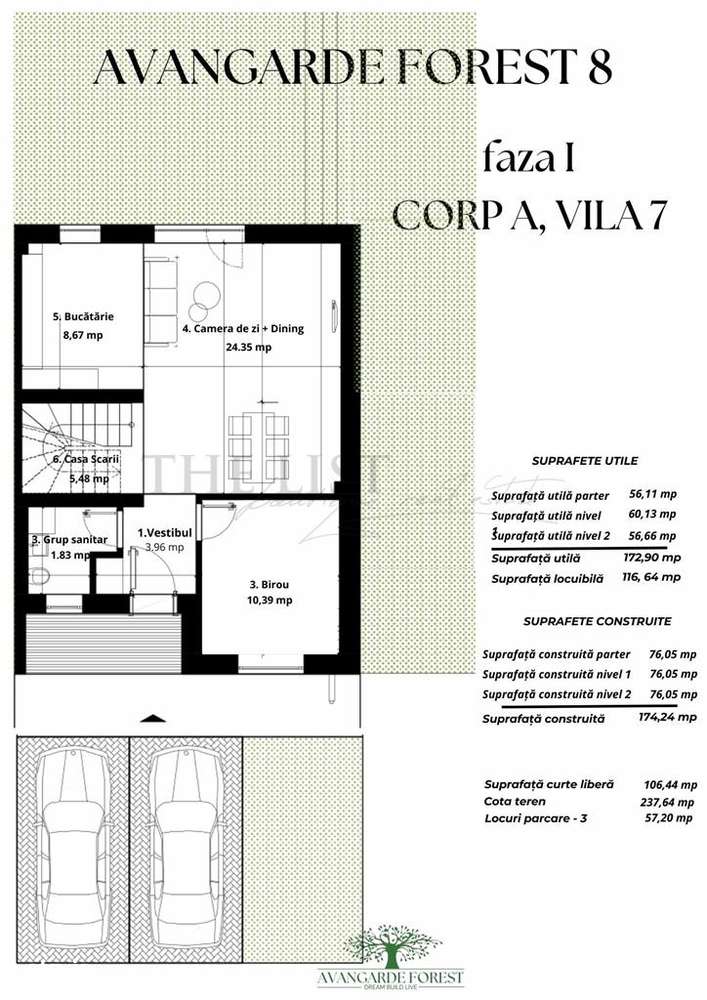 Casa moderna 5 camere Voluntari I 2 locuri parcare - Imagine principală: 4/6