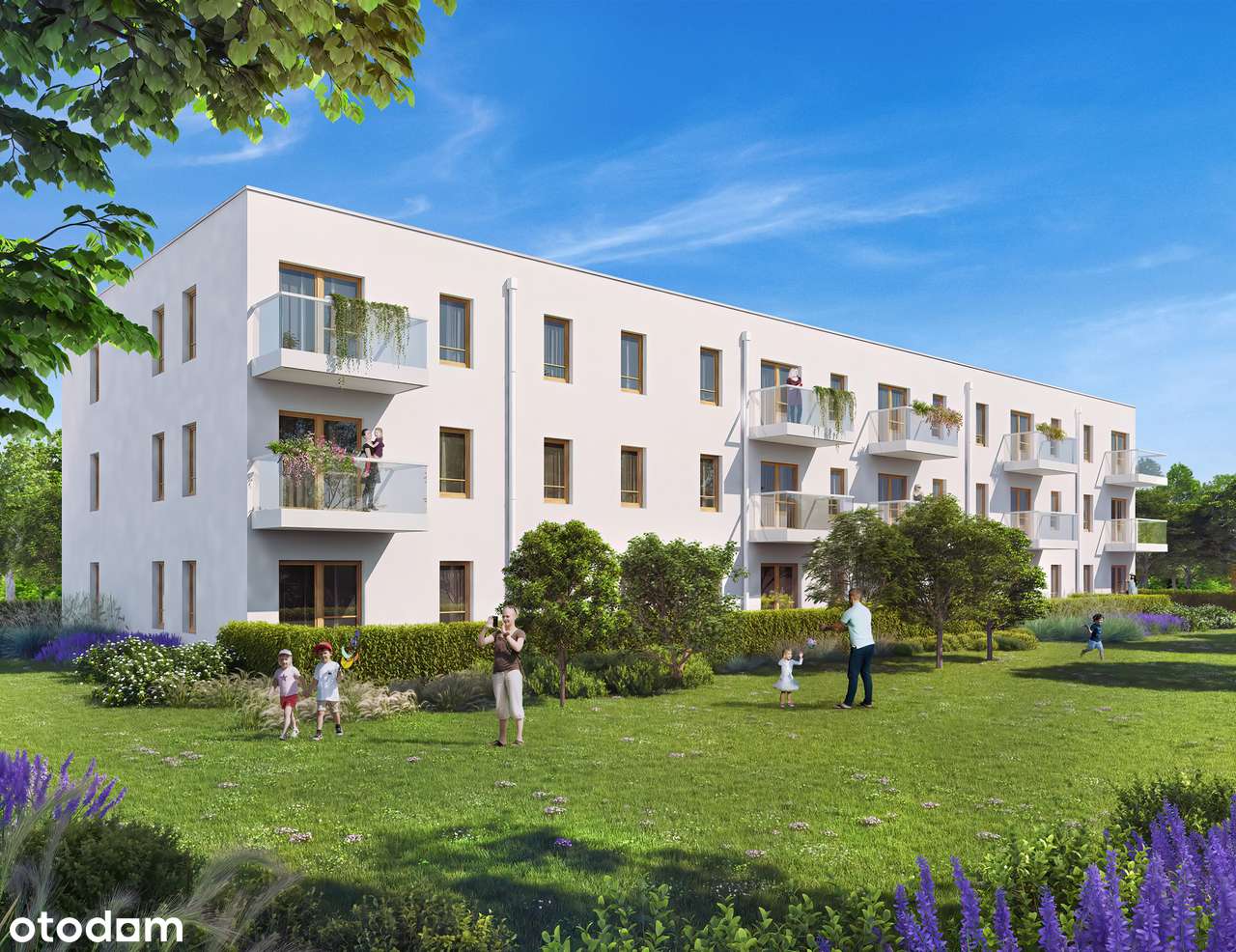 NOWE w ECO OSIEDLU - sypialnia, salon i GABINET!-3