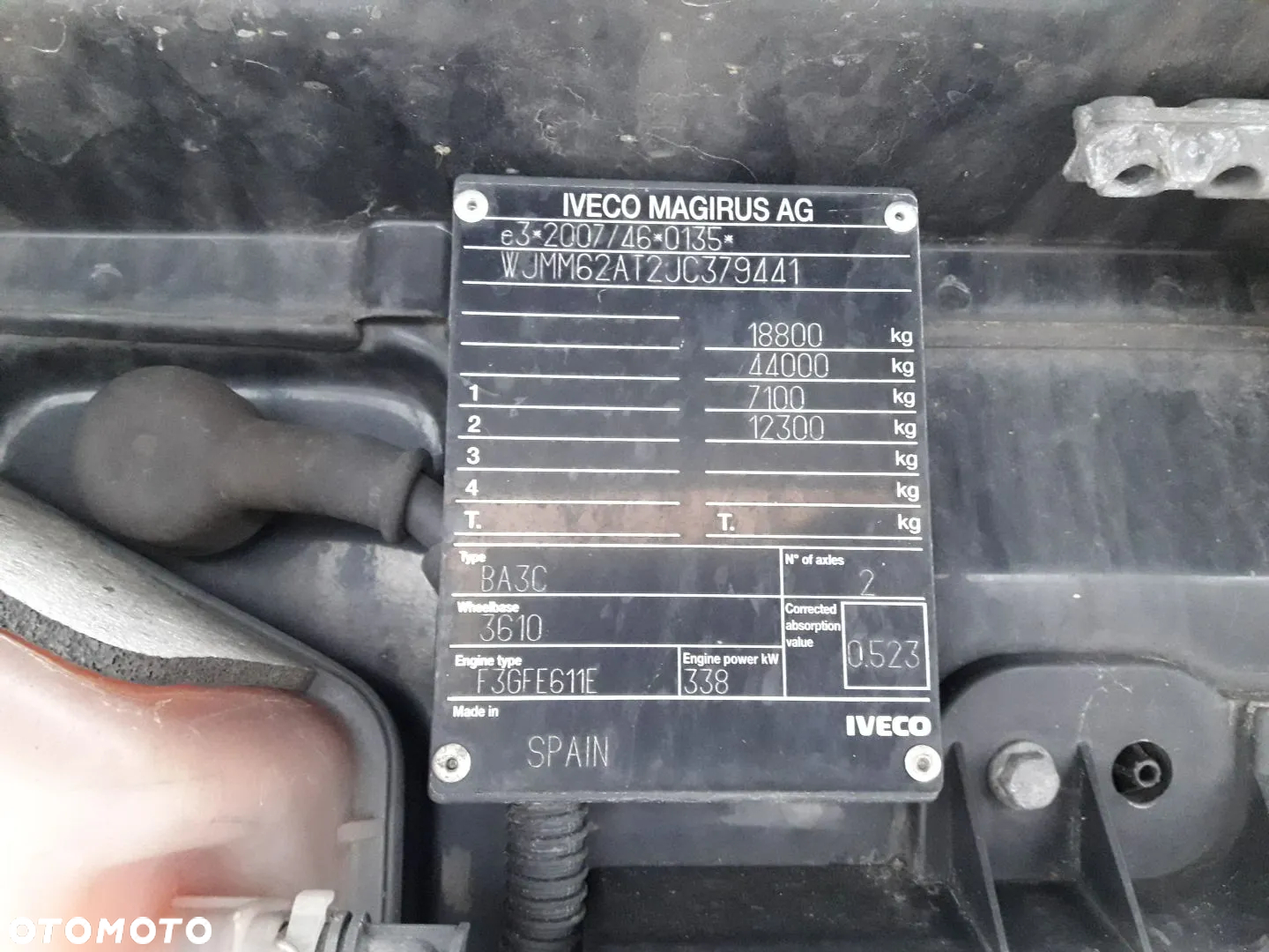 Iveco Hi-Way Stralis AS 440S46 T/FP-LT 338kW/460KM 4x2  Low Deck - 36