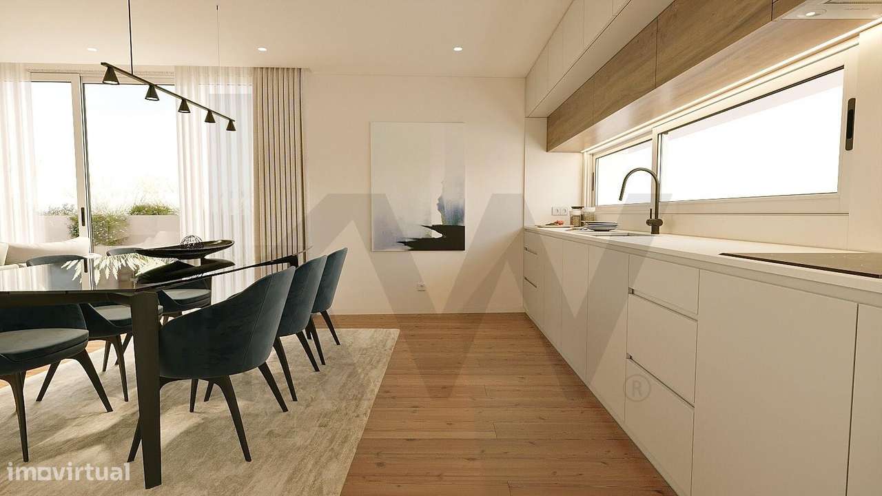 Exclusivo T2 NOVO com Terraço e Vista Deslumbrante para a Ria de Aveir - Grande imagem: 2/22
