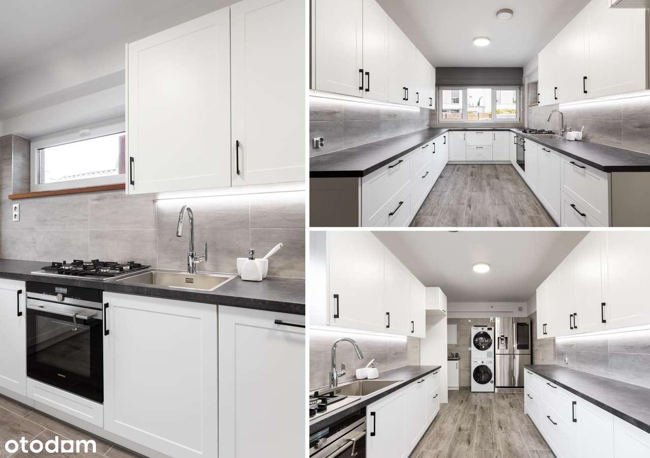 Dom w zabudowie bliźniaczej z basenem.-12