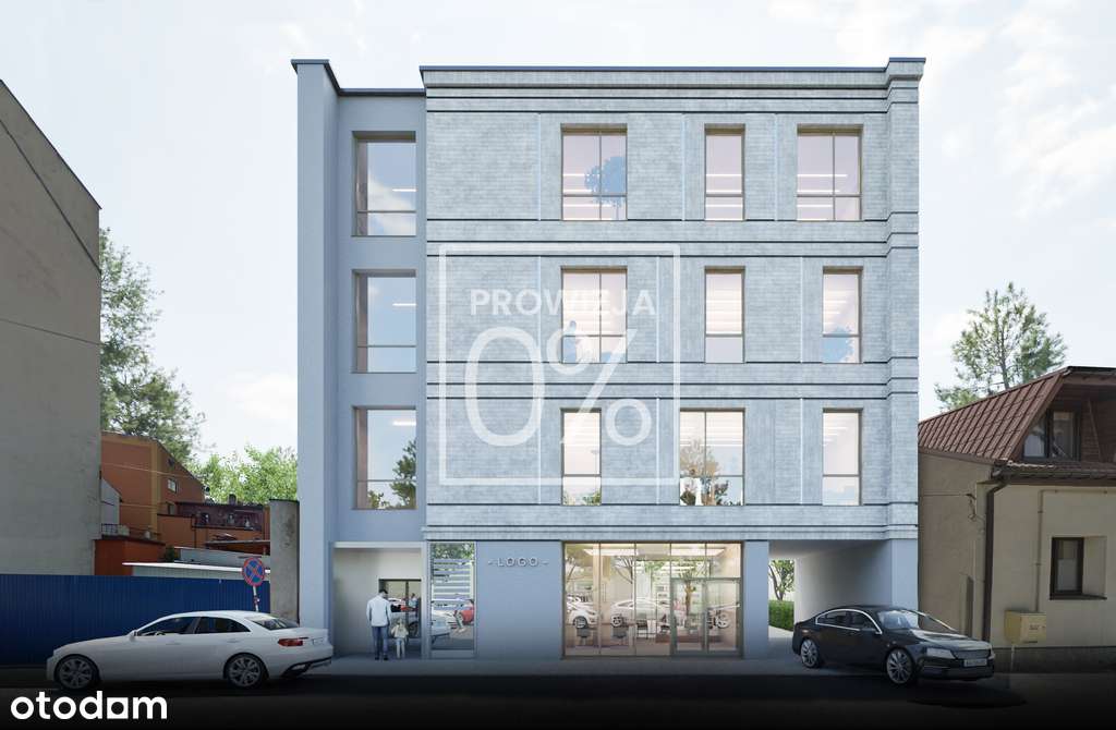 Centrum - działka z projektem budynku usługowego - Pełny obrazek: 1/9