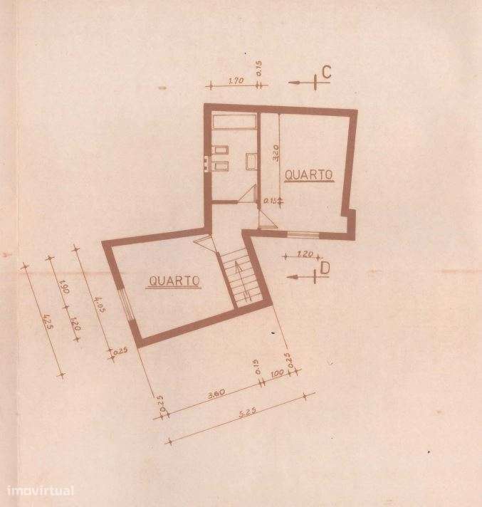 Moradia T2 com terraço e cave em Torres Novas-21