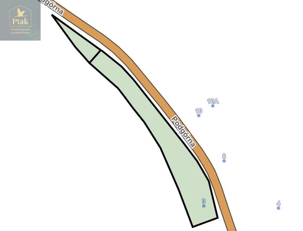 Janikowo, dz. usług 2659 m2, widoczność doskonała - Pełny obrazek: 4/6