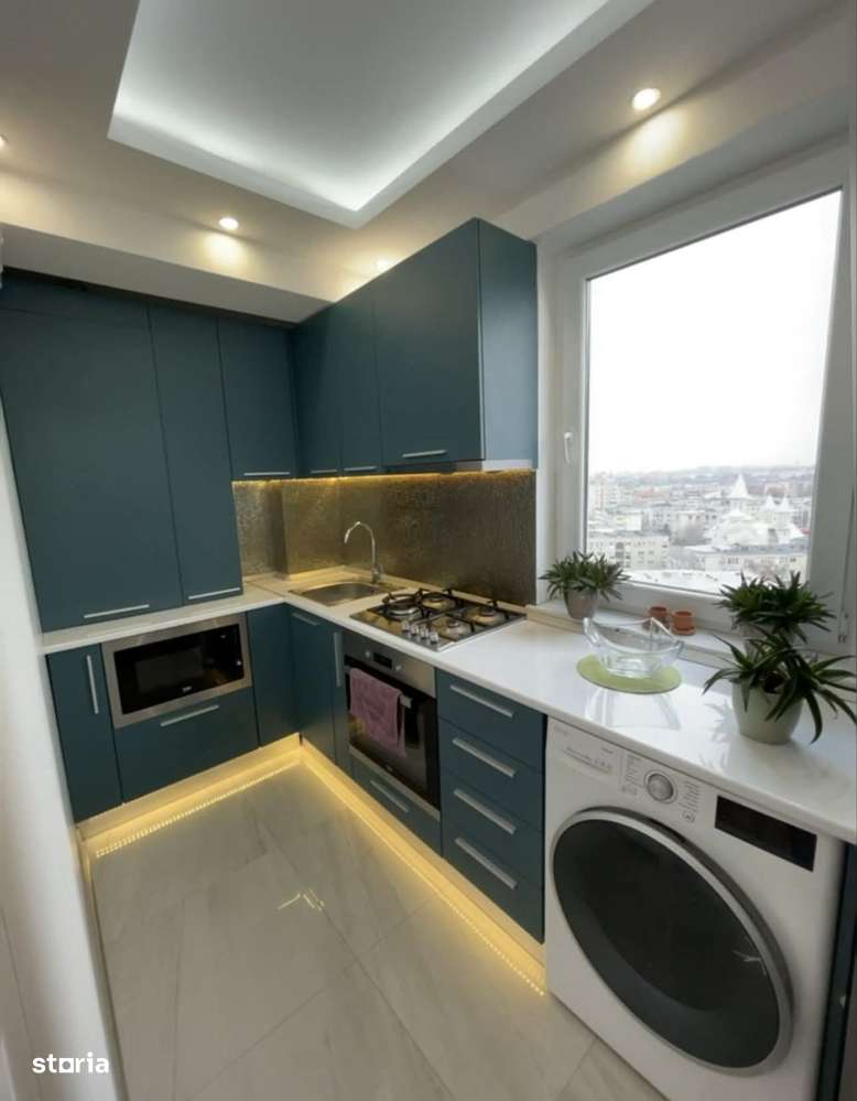 Apartament cu două camere – Zona Inel 2 – Bloc Nou, Panoramic, Mobilat-13