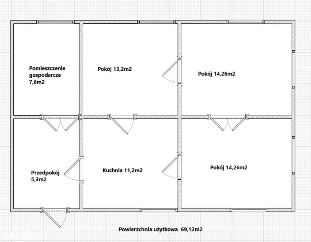 Siedlisko 36 ar | Dom 70 m2 | Opole gm. Podedwórze - Pełny obrazek: 3/19