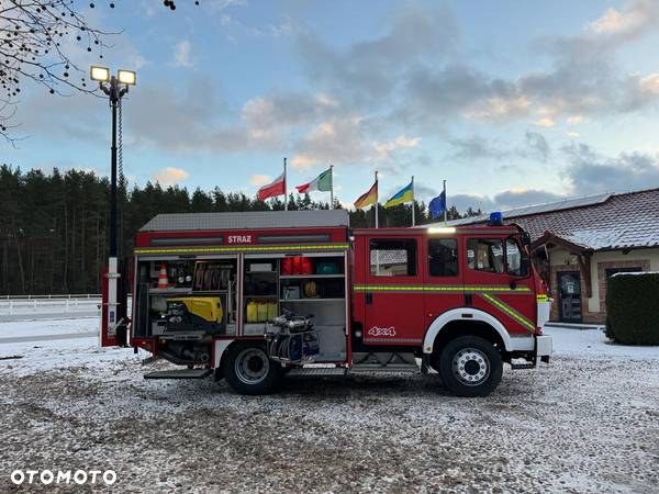 Mercedes-Benz Straż Pożarna 4x4 Pożarniczy MERCEDES AF, 3t wody+piana, CNBOP, działko, Reduktor, blokady, łańcuchy, szybkie natarcie, maszt oświetleniowy 360 stopni 3,5m! Pojazd w powłoce lakierniczej-PREDATOR w nowym brandzie 2020 - 18