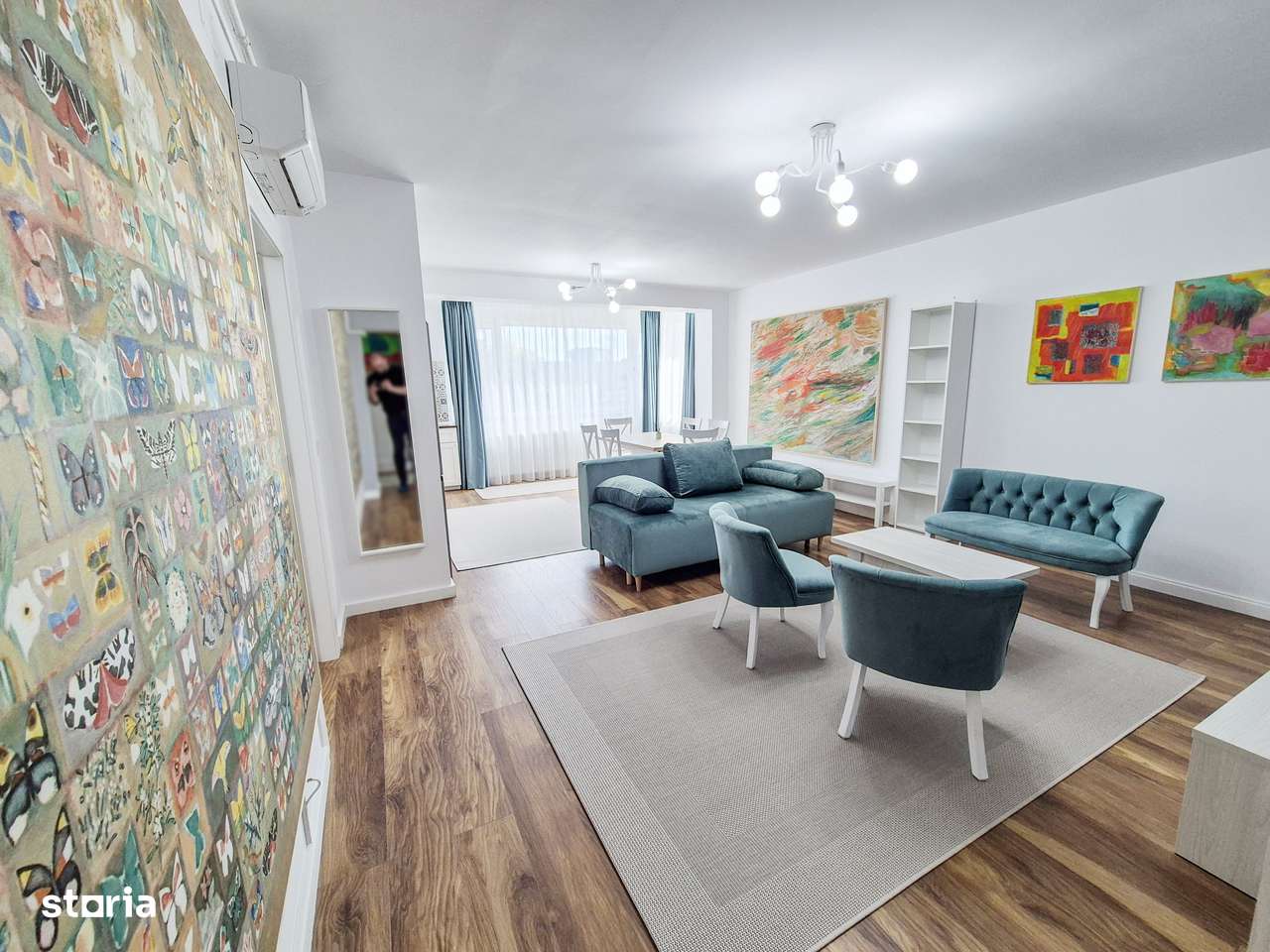 2 CAMERE| PIPERA| IVORY | PRIMA INCHIRIERE | NORD | ROND OMV | PARCARE - Imagine principală: 2/20