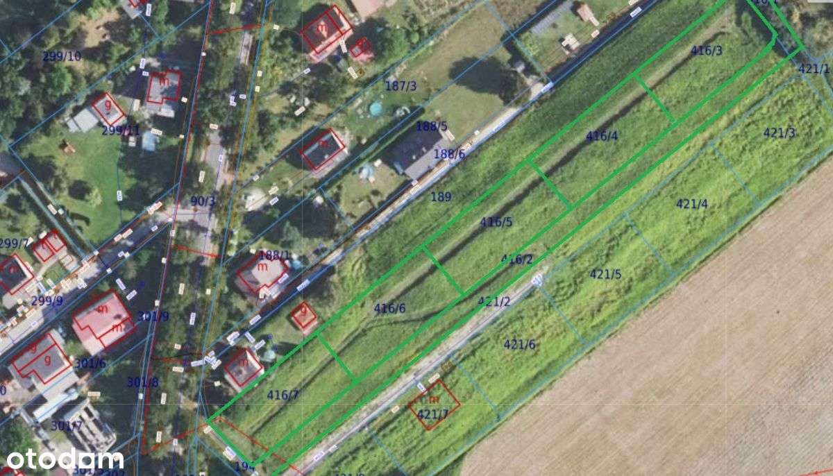 Atrakcyjne działki budowlane w Borowej - Pełny obrazek: 5/6