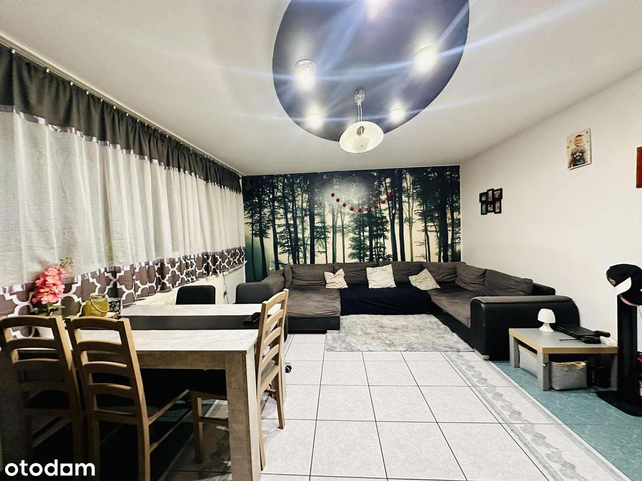 wyposażone 3 pokojowe MIESZKANIE z osobną kuchnią Gniechowice-0