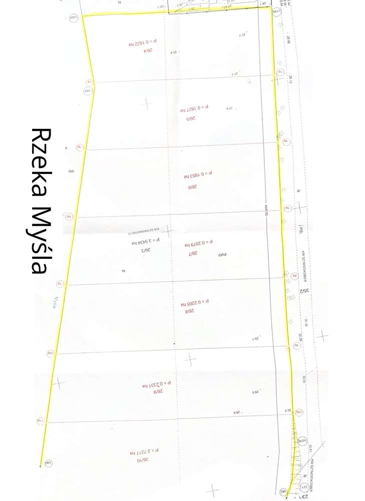 Atrakcyjne działki budowlane z bezpośrednim dostępem do rzeki Myśla - Pełny obrazek: 4/4