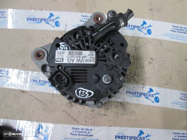 Alternador 06F903023C VW GOLF 5 2006 2,0TDI AUDI A3 2003 2.0 TDI VW GOLF 5 GTI 2006 2.0I TURBO 200CV 3P VERMELHO VALEO VW GOLF PLUS (5M) FASE 1 2008 1.9TDI  105CV 5P CINZENTO VALEO - 5