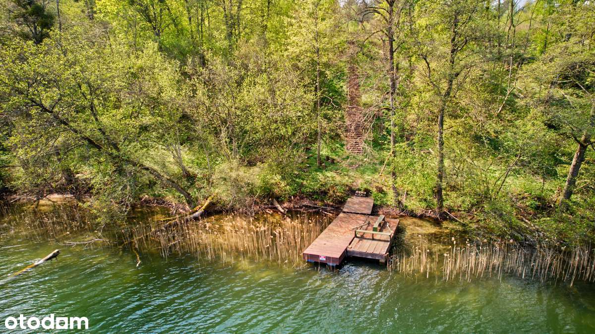 PREMIUM działka widokowa w lesie z prywatnym pomostem i projektem domu - Pełny obrazek: 2/19