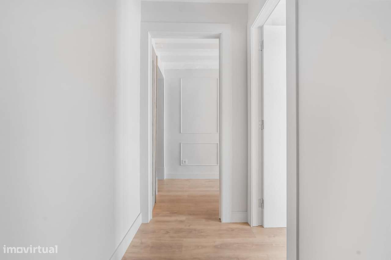 Apartamento T3 novo, Praça da Alegria, Lisboa-12