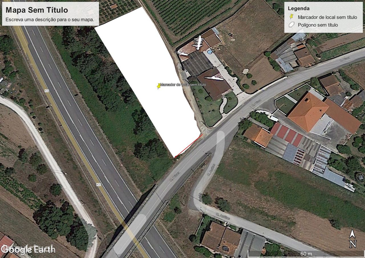 Terreno para construção com 20 metros de frente em Barrô , Águeda.