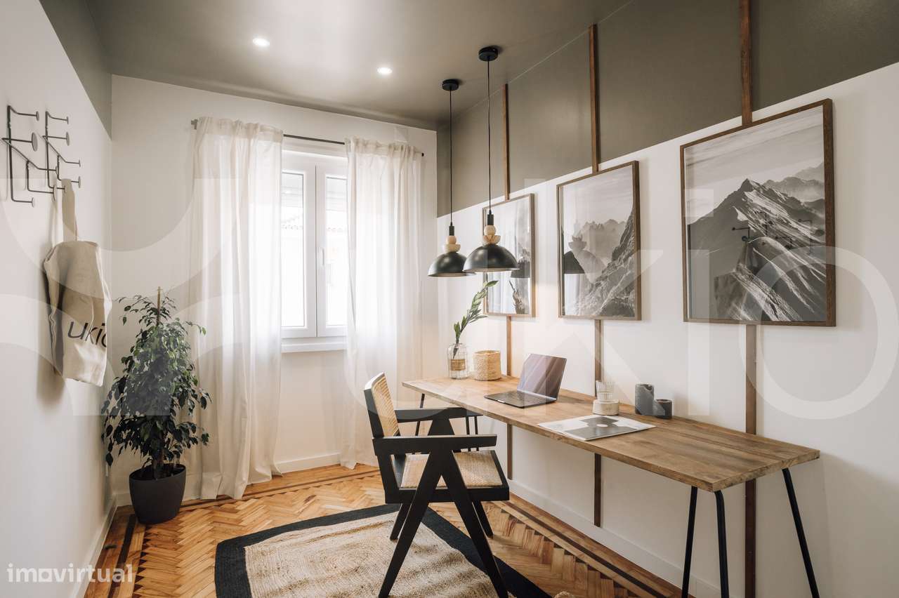 Apartamento T2 com escritório em Campo Grande - Grande imagem: 5/23