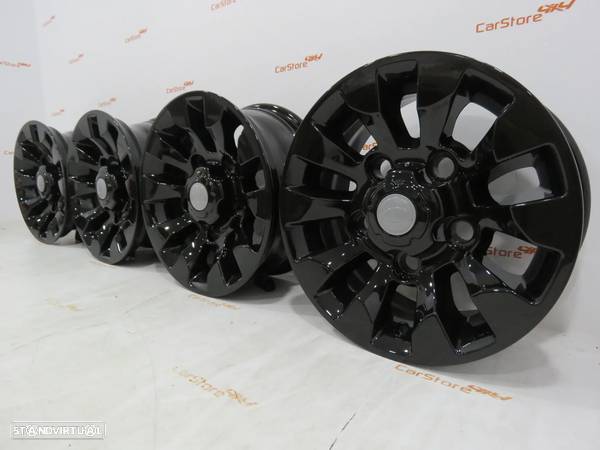 Jantes Look Land Rover Defender 16 x 7 et 20 5x165 Preto Brilhante - 6