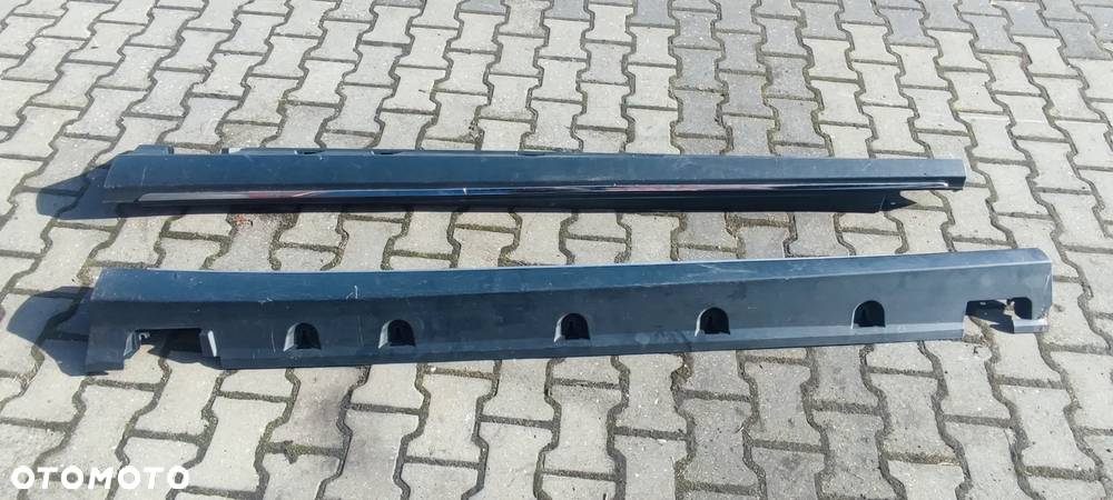 Listwa progowa PRAWA LEWA MOCOWANIE MERCEDES W166 ML X166 GL A1666980554 A1666900640 - 1