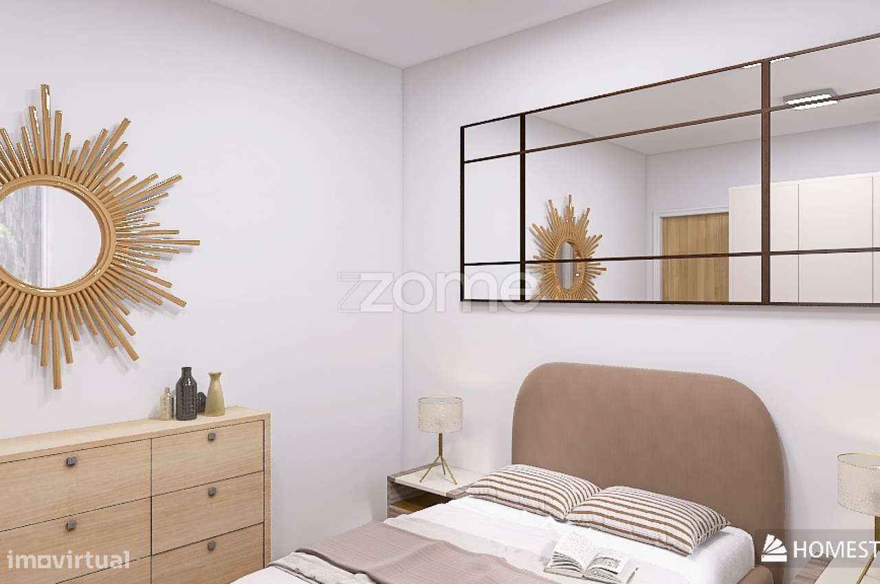 Apartamento T1+1 Novo – Rés do Chão com Logradouro | Neves, Barrose... - Grande imagem: 3/14