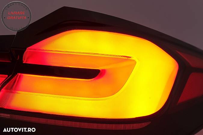 Stopuri Full LED BMW Seria 5 G30 Sedan (2017-2019) LCI Design cu Semnal Dinamic- livrare gratuita - 13