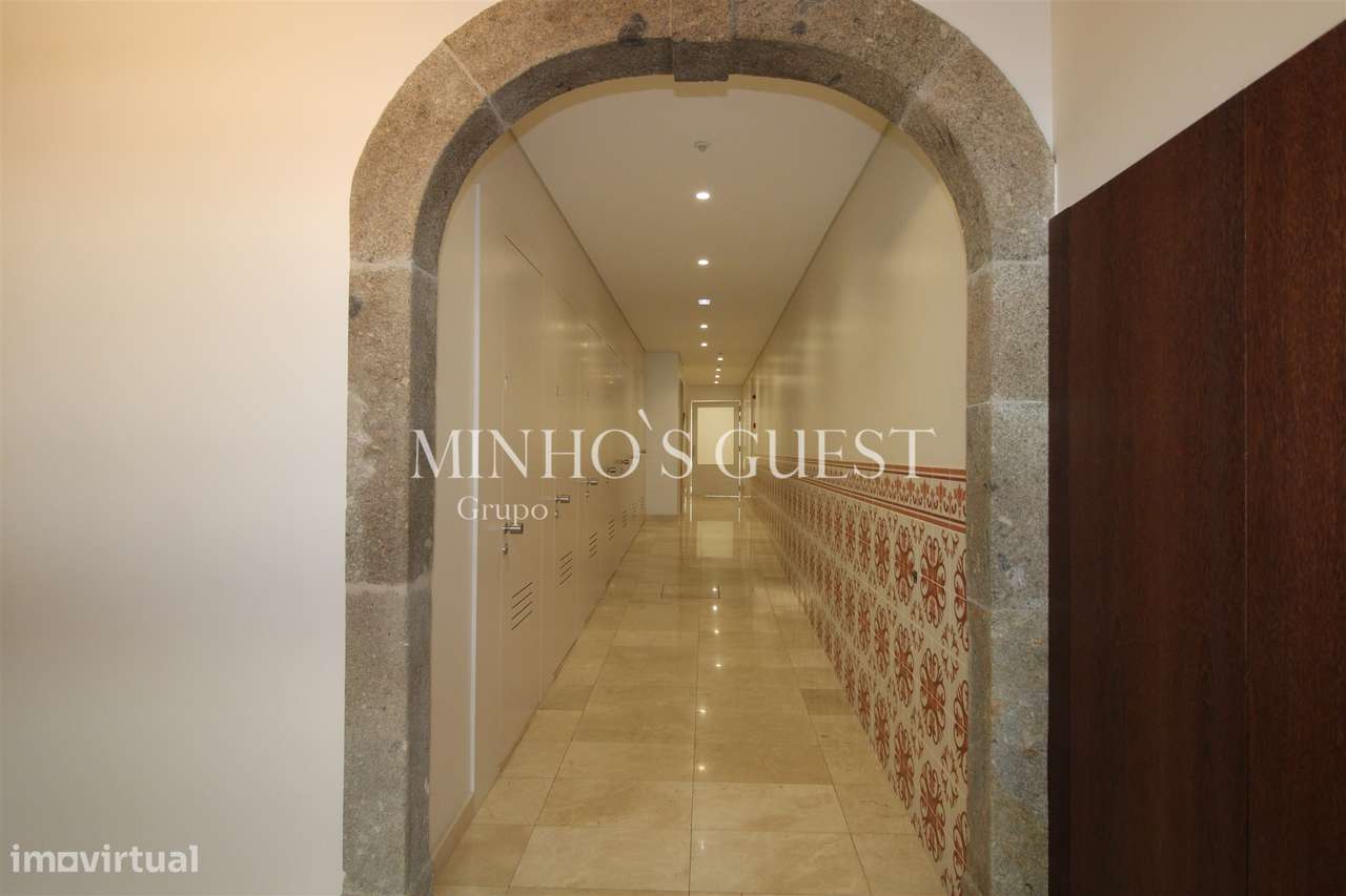 Apartamento T0 de Charme  com jardim privativo no Centro Histórico - S-5