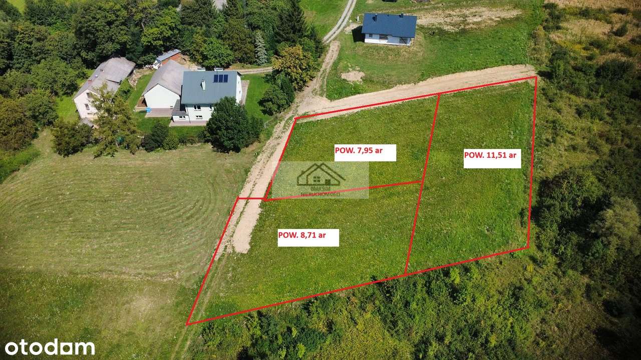 Działki widokowe budowlane z WZ - Dylągówka - Hyżne - Podkarpackie - Pełny obrazek: 4/7