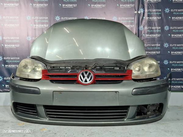 Frente completa usada VW GOLF 5 V 1.9 TDI 105CV Capot parachoques oticas radiadores Volkswagen - 5