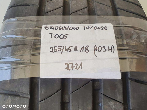 BRIDGESTONE TURANZA T005 OPONA 255/45 R18 103H - 2