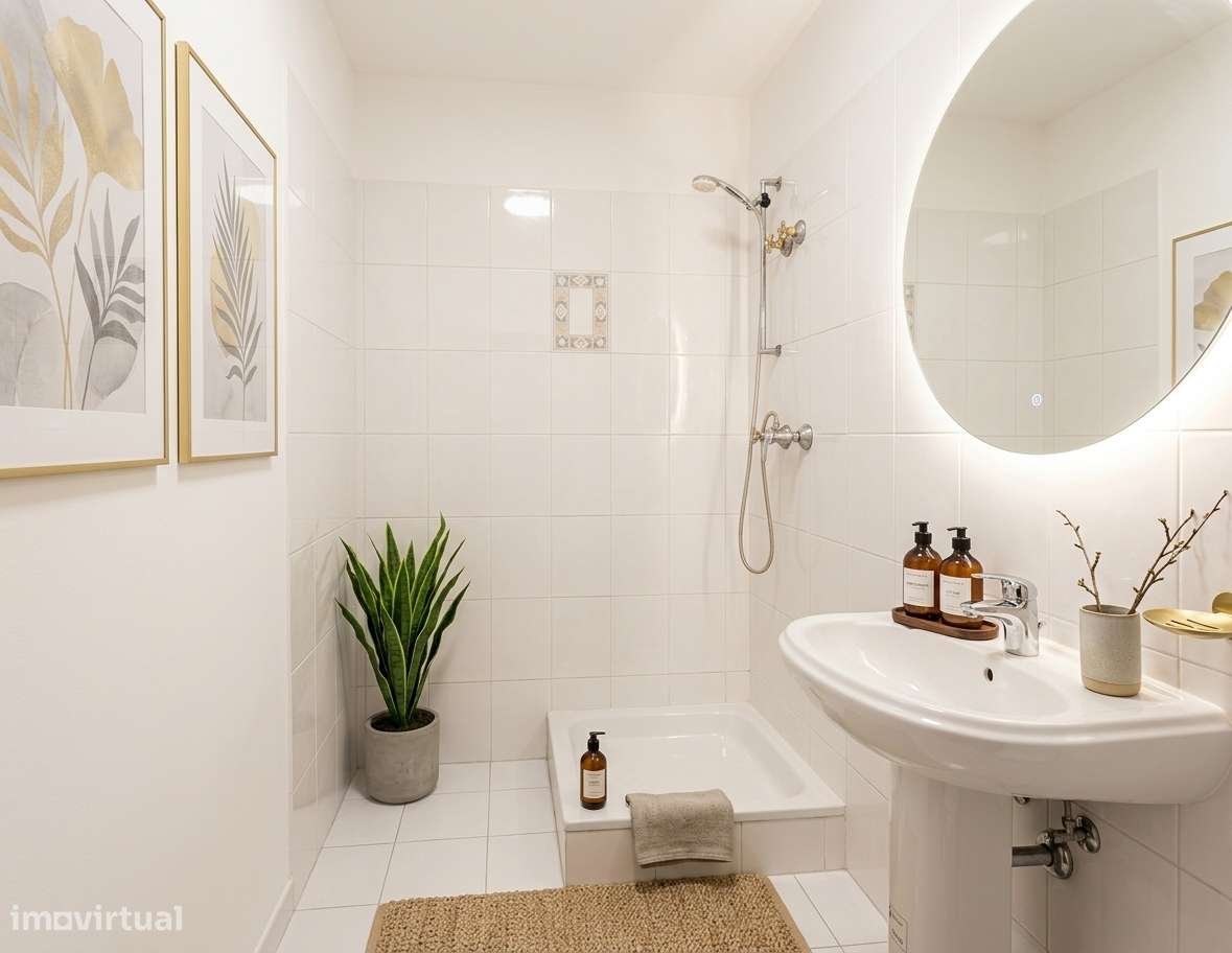 Apartamento T2 com lugar de garagem, Fogueteiro - Paivas-5