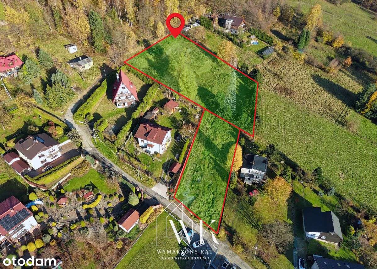 Duża działka z widokiem na góry w Wilkowicach! - Pełny obrazek: 3/12
