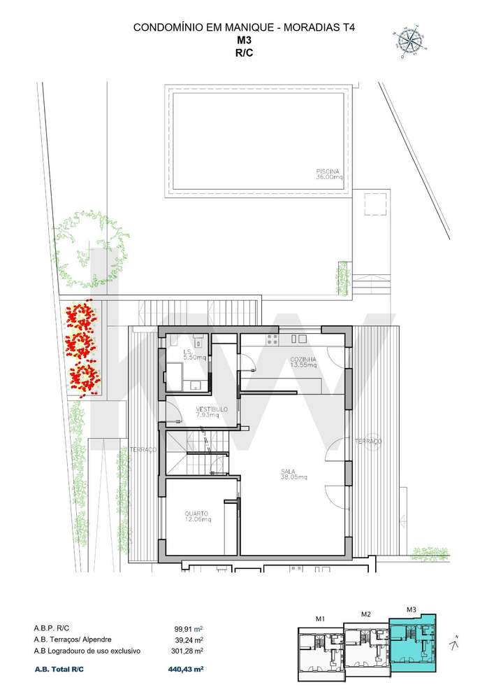 Moradia T4 (+1) em Condomínio Fechado em Cascais com jardim e piscina-48