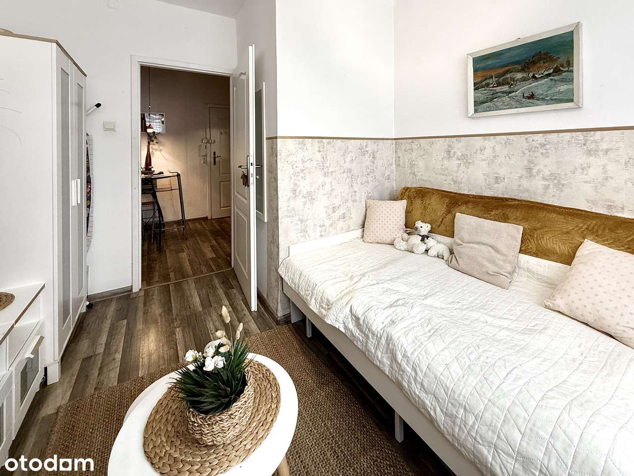 M3, 2 pokojowe z balkonem, 3 piętro, na osiedlu Słonecznym.-4