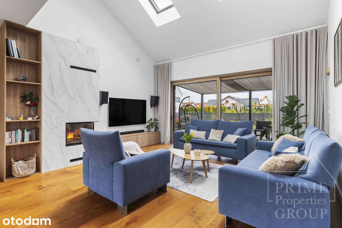 Nowoczesny dom wolnostojący  z działką 1000m2-1