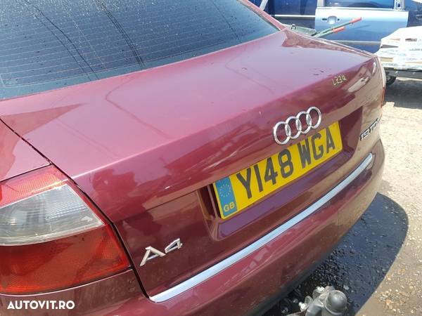 Capota Portbagaj Audi A4 B6 2000 - 2004 Cod Culoare LZ3Q - 5