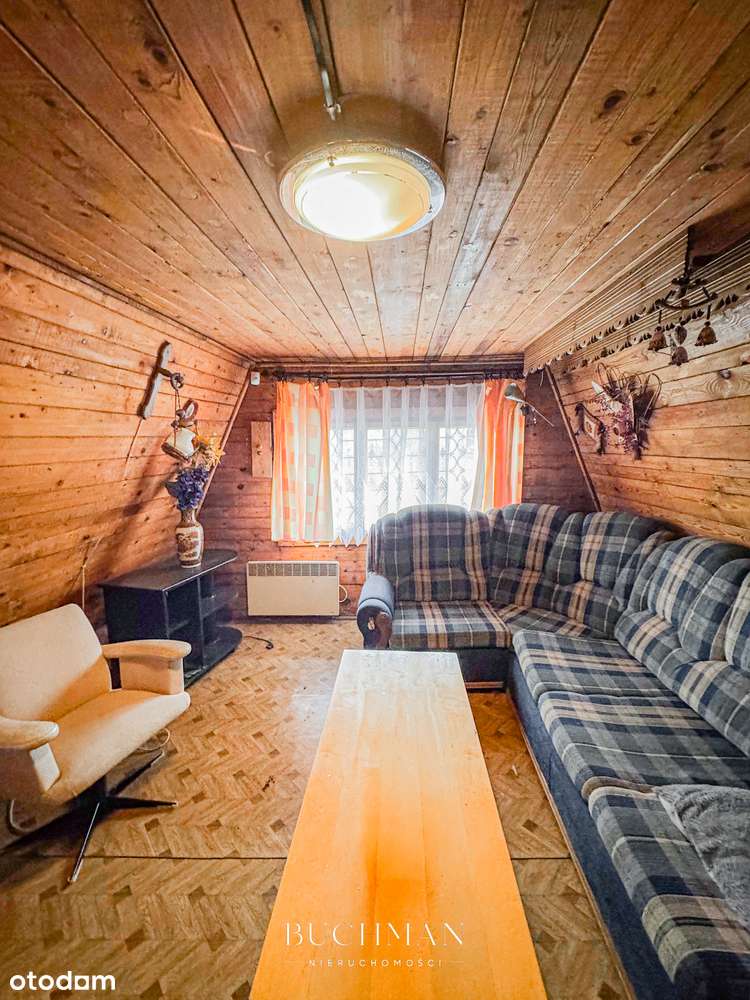 87 ar + Domek pod lasem z możliwością rozbudowy  - BEZ Prowizji-5