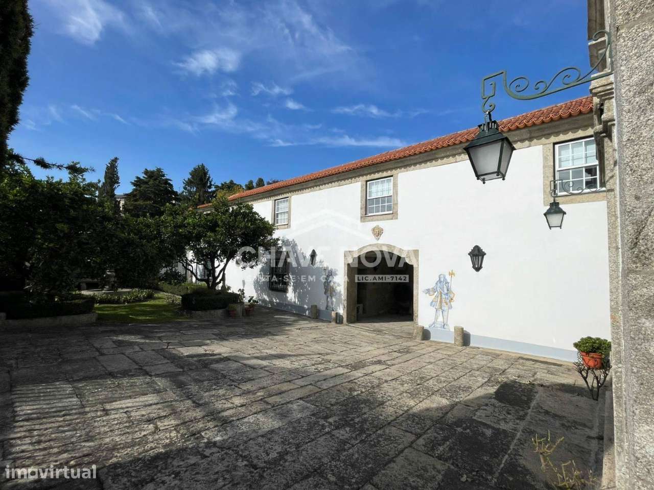 Quinta do séc. XVIII com Capela e Jardins Históricos, na Maia - Grande imagem: 4/18