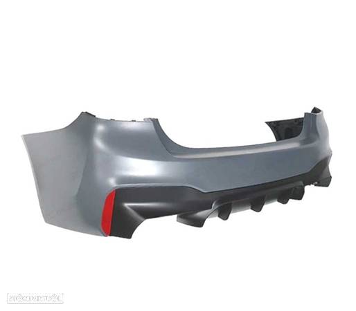 PARA-CHOQUE TRASEIRO PARA BMW G30 17-19 LOOK M5 - 2