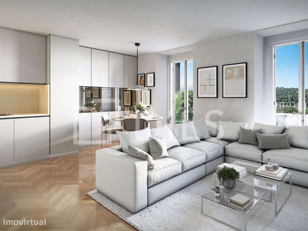 Apartamento T3 com varanda em novo empreendimento em Campo de Ourique - Grande imagem: 3/84