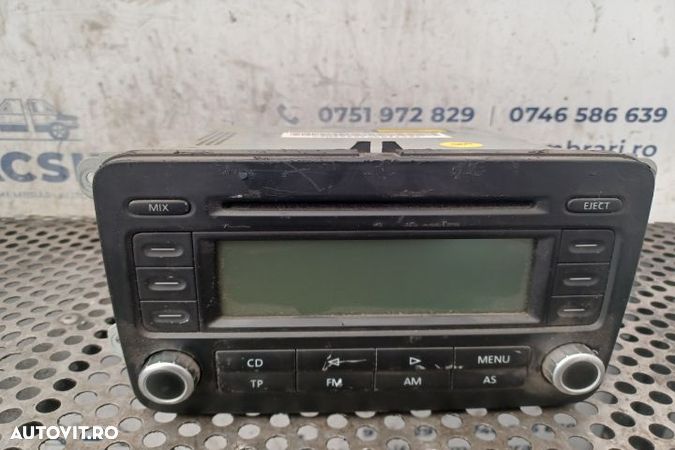 RADIO CD PLAYER 2 MODELE 1K0035186P MX 1253 Volkswagen Golf 5  [din 2003 pana  2009] seria - 1
